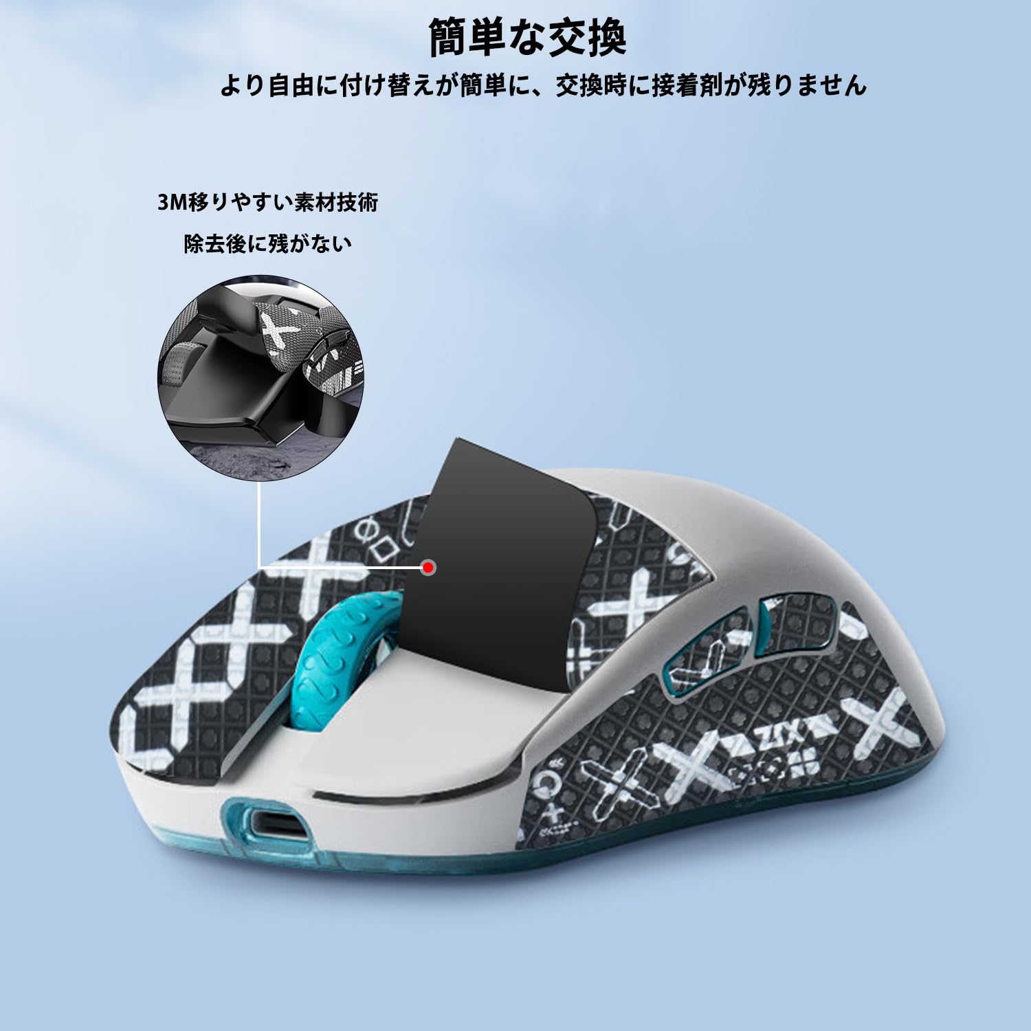 Amazon.co.jp: Lamzu Maya 用 マウスグリップ テープ 【NOUKAJU